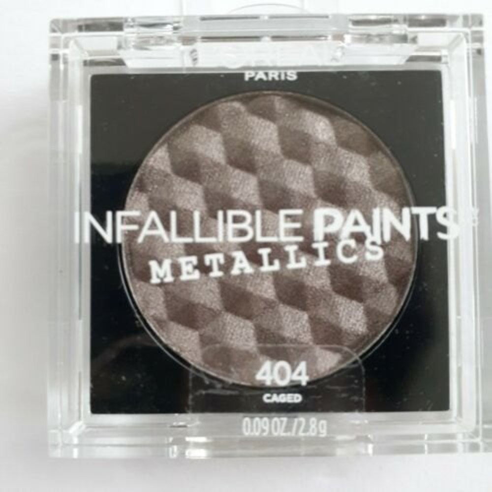 LOreal Paris Makeup Infallible Paints Eyeshadow Metallics 404 Caged
